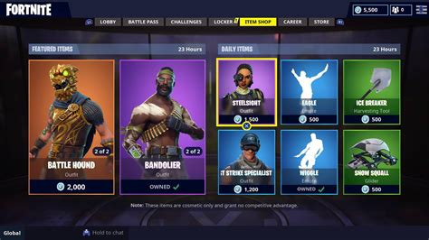 Fortnite Item Shop: In